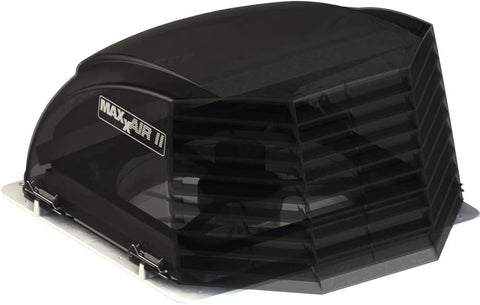 Smoke MaxxAir II RV Vent Cover - Three Quarter View | United RV Parts