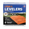 Lynx Levelers Blue Retail Box with RV Leveling System - Front View | United RV Parts