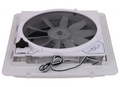 White MaxxAir MaxxFan 00B04301K Manual Lift Vent - Top View | United RV Parts