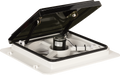 Smoke MaxxAir MaxxFan 4-Speed RV Vent - Open Interior View | United RV Parts