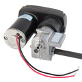 Black AP Products Venture Actuator Motor 133612 with 18:1 Gear Ratio - Angle View | United RV Parts