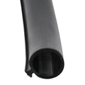 Black Rubber RV Slide-Out Secondary Seal - Cross Section View | United RV Parts