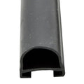 Black Rubber D Seal for EKD Base - Cross Section View | United RV Parts