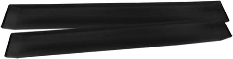 Black RV Slide Out Skis 028102D-AFT - Top View Pair | United RV Parts