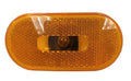 Amber Lens RV Incandescent Clearance Light - Front View Reflector Detail | United RV Parts