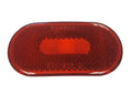 Red Polycarbonate Clearance Light Lens - Top View | United RV Parts