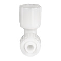 Flair-It 06816 1/2" Swivel Elbow - Front View Showing Open Port and Swivel Nut | United RV Parts