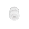 White Flair-It 1/2" PEX Coupler - Side Profile Without Caps | United RV Parts