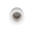 White Plastic Flair-It 1/2" Cap 06860 - Rear End View | United RV Parts