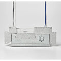 Silver Parallax 45RU Power Converter - Front View with Wires | United RV Parts