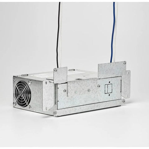 Silver Parallax 45RU Power Converter - Side Angle with Fan | United RV Parts