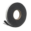 Black Self-Adhesive Vinyl Foam Tape Roll - Front View | United RV Parts