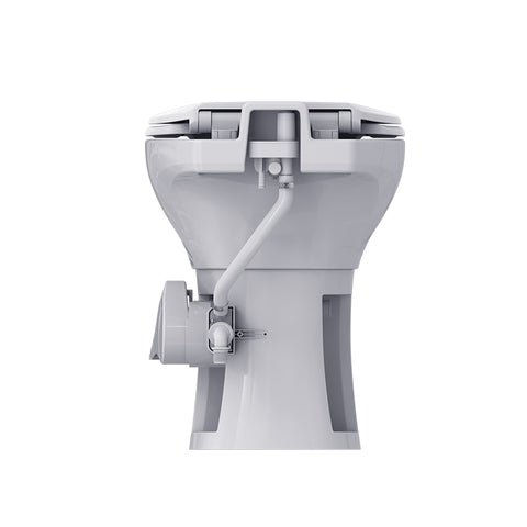 Seaflo RV Toilet SFRTCH-02-01 - Back Interior View with Flush Mechanism | United RV Parts