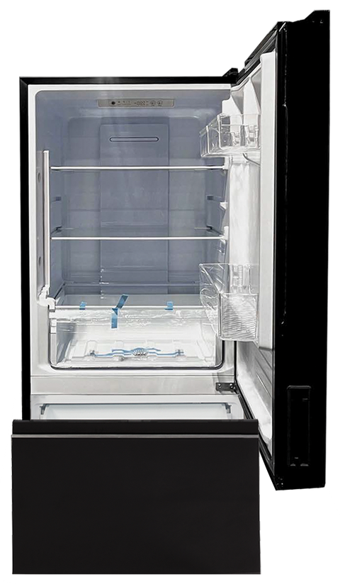 InVision RV Refrigerator Interior - Open View with Shelves | United RV Parts