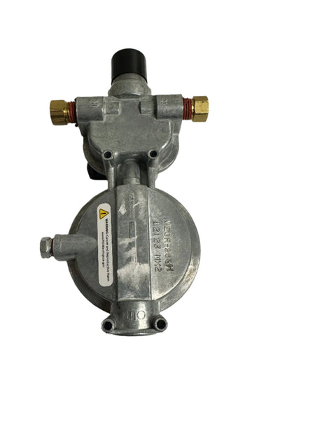 AP Products MEGR-253H LP Gas Auto Changeover Regulator - Back View Model Label | United RV Parts