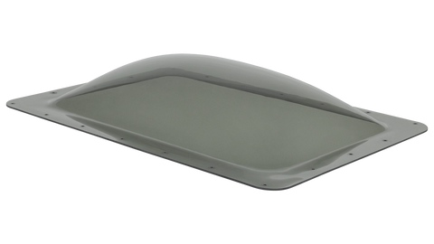 Smoke Tinted RV Skylight Dome 14x22 SL1422S - Angled Top View | United RV Parts