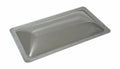 Smoke Polycarbonate RV Skylight Dome 17x33 Bubble - Angled Top View | United RV Parts