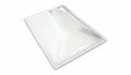 Clear Polycarbonate RV Skylight Dome 33x49 - Angled View | United RV Parts