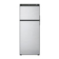 Stainless Steel Norcold N10DCSSR 12V RV Refrigerator - Front View | United RV Parts