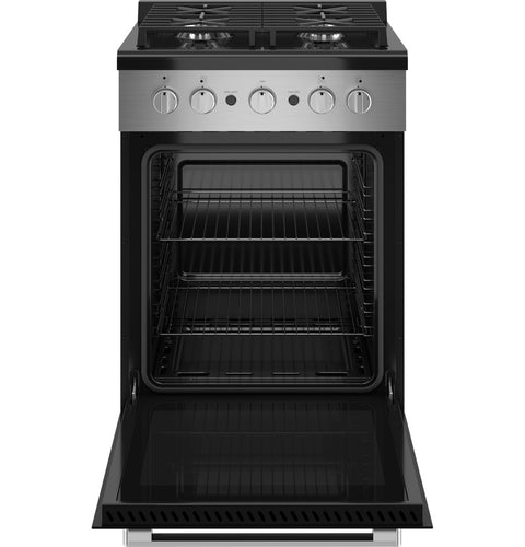 GE Profile PLS624RTSS 24-Inch RV LP Gas Range - Open Oven Interior View | United RV Parts