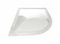 Clear Polycarbonate 26x26 RV Skylight Dome with Radius Angle - Angled View | United RV Parts