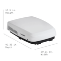 White Dometic FreshJet RV Air Conditioner - Dimensions Diagram | United RV Parts