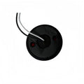 Black Mounting Base with Wiring Leads - 12V Round RV Clearance Light CMB1SRA Rear View | United RV Parts