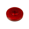 Red LED Round Clearance Light 2.5" - Front View | United RV Parts