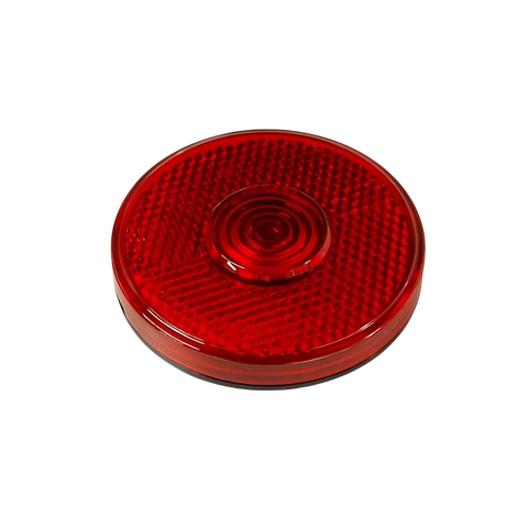 Red LED Round Clearance Light 2.5" - Front View | United RV Parts