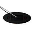 Dream Lighting Oval LED Trailer Side Marker Light - Back View Showing Wiring and LED Diodes | United RV Parts