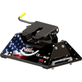 Black PullRite 18K Super 5th Wheel Hitch OE Series - Side View | United RV Parts