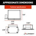 Lippert 135666 Controller Technical Dimensions Diagram | United RV Parts