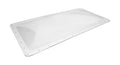Clear Polycarbonate RV Skylight Dome 22x46 Bubble - Angled Top View | United RV Parts