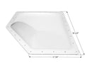 Icon RV Skylight NSL2815C 28x15 with Dimensions 32.5 x 17.75 Inch - Measurement Diagram | United RV Parts