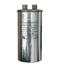 Silver Coleman Run Capacitor 1499-5721 - Front View with Terminal Posts | United RV Parts