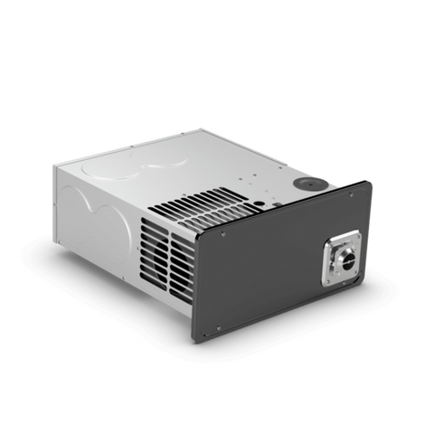 White Metal Dometic DFMD25111 25000 BTU RV Furnace - Side View | United RV Parts
