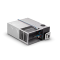 White Dometic DFMD25121 Medium Furnace 25000 BTU - Side Angle View | United RV Parts