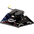 Black PullRite 18K Super 5th Wheel Hitch OE Puck Series 1500 - Side Angle | United RV Parts