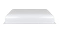 White Polycarbonate RV Skylight Dome 20x32 SL2032W - Front Profile View | United RV Parts