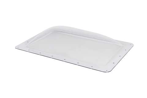 Clear Polycarbonate RV Skylight Dome - Angled Top View | United RV Parts