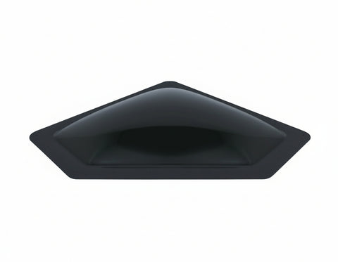 Dark Smoke Neo-Angle RV Skylight Dome NSL2412DS - Front View | United RV Parts