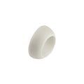 White Plastic Cone Seal 1/2" NPT to NPS Fitting - Angled View | United RV Parts