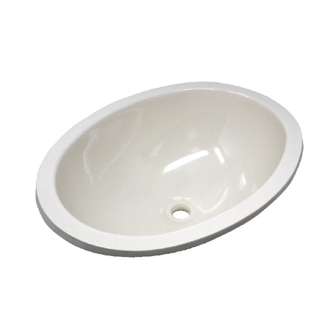 Lasalle Bristol | Oval Lavatory Sink  | 16156PP | Parchment | 10 X 13 | ABS