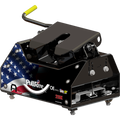 Black PullRite 25K Super 5th Wheel Hitch - Side View | United RV Parts
