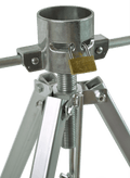 Aluminum King Pin Stabilizer Top Cup and Lock Detail - Close-Up View | United RV Parts