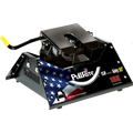 Black PullRite 16K Super 5th Wheel Hitch ISR Series - Driver Side Angle | United RV Parts