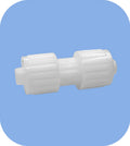 White Flair-It 3/8" P Coupler PEX Fitting - Side View | United RV Parts