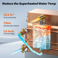 Copper Heat Exchanger Temperature Control System - Technical Cutaway | United RV Parts