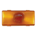Amber Command Electronics Porch Light Replacement Lens - Front View | United RV Parts