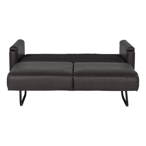 Dark Brown Thomas Payne Heritage Trifold Sofa - Bed Configuration View | United RV Parts